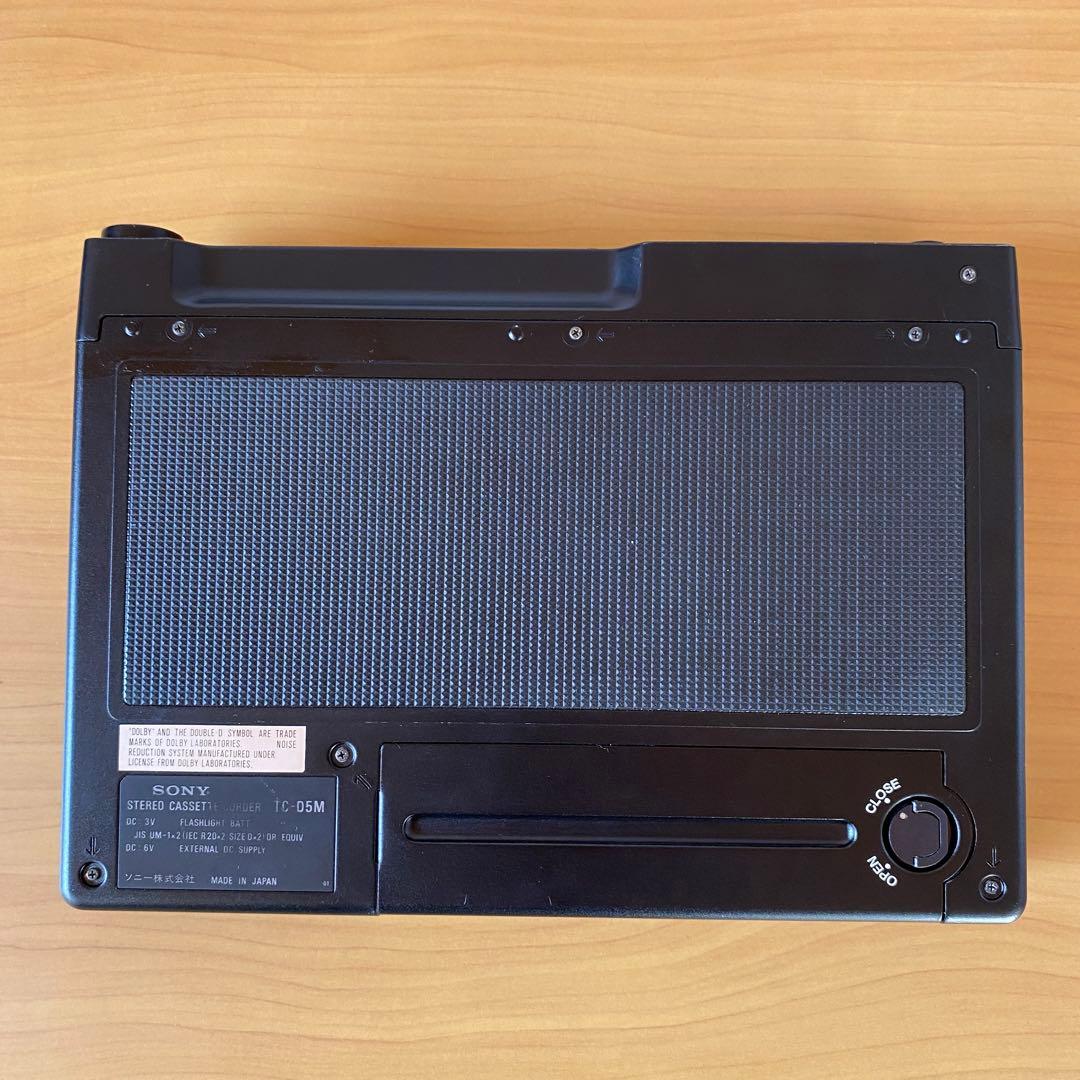 SONY ソニー カセットレコーダー デンスケ TC-D5M ジャンク