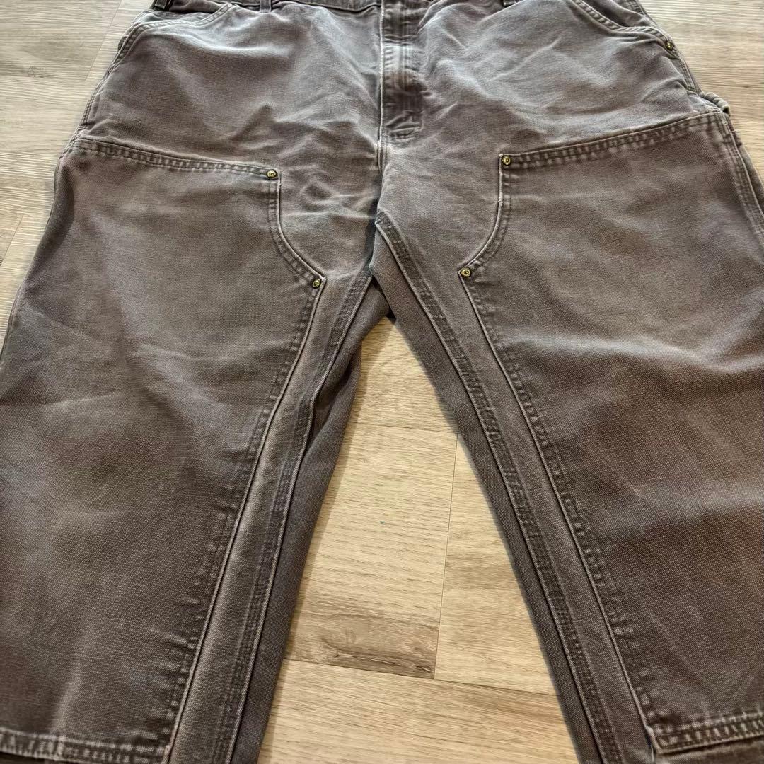 Carharttダブルニーアメリカ生地 B01極上フェード完成シルエット#538