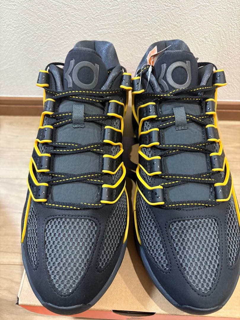 55　 NIKE KD 18 EP グレー/イエロー 28センチ
