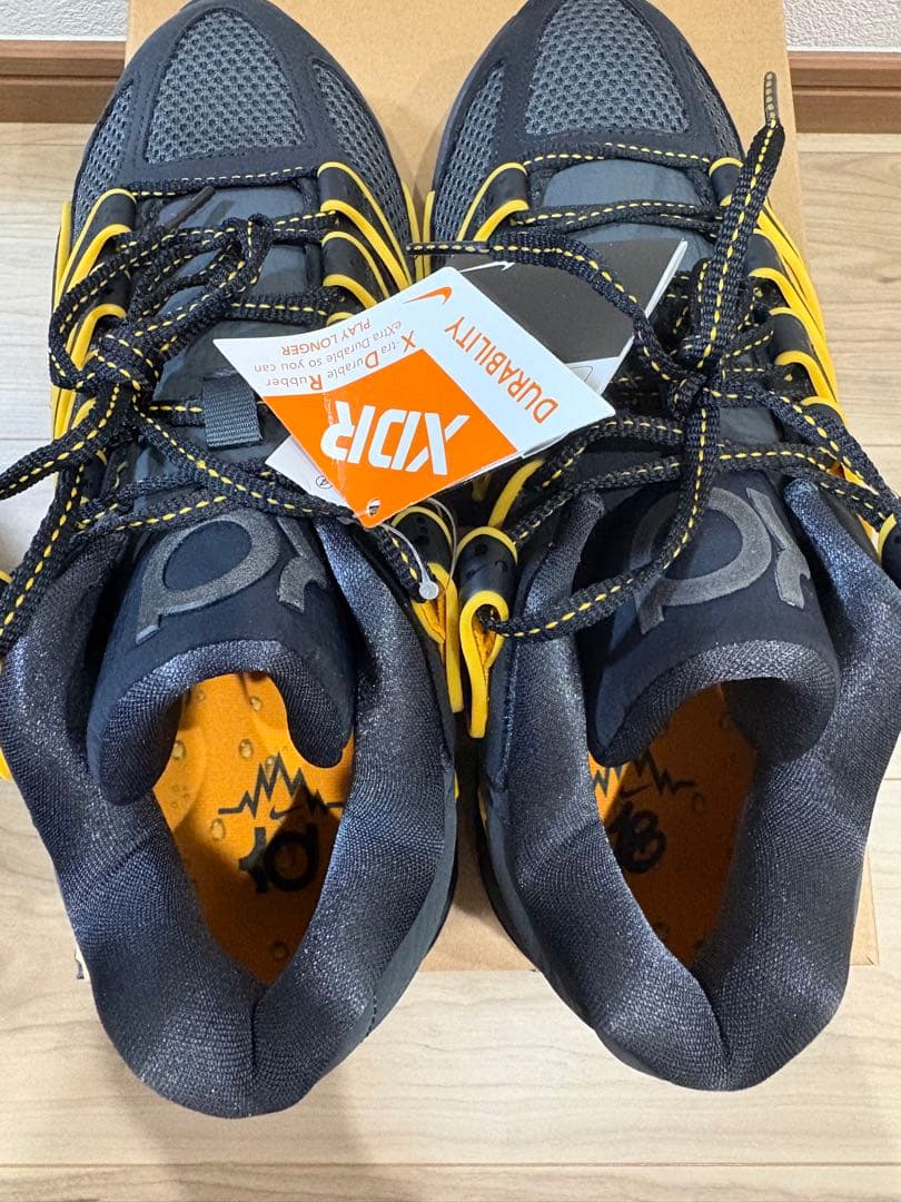 55　 NIKE KD 18 EP グレー/イエロー 28センチ