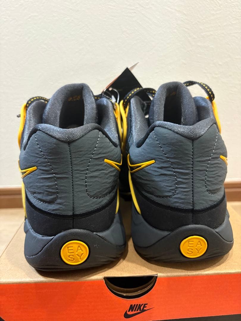 55　 NIKE KD 18 EP グレー/イエロー 28センチ
