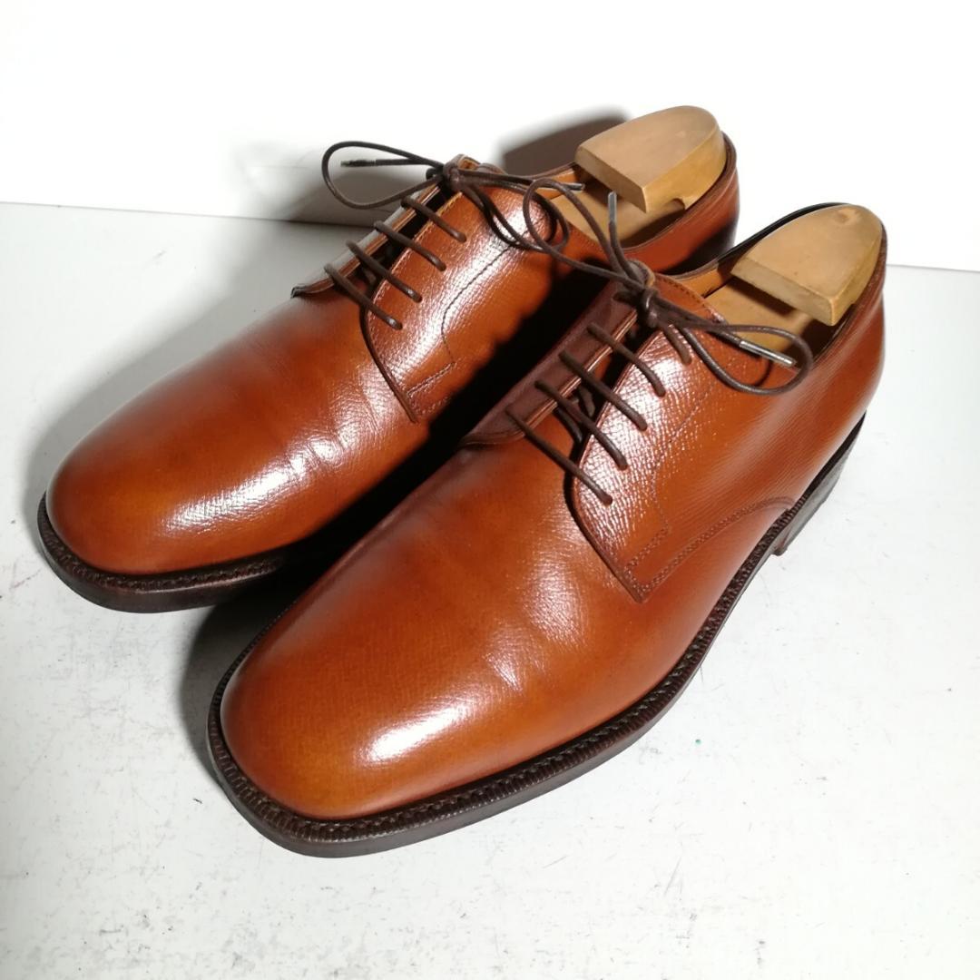 c1010 サルヴァトーレフェラガモ tramezza プレーントゥ 7EE 茶