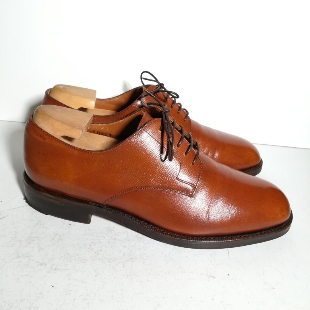 c1010 サルヴァトーレフェラガモ tramezza プレーントゥ 7EE 茶