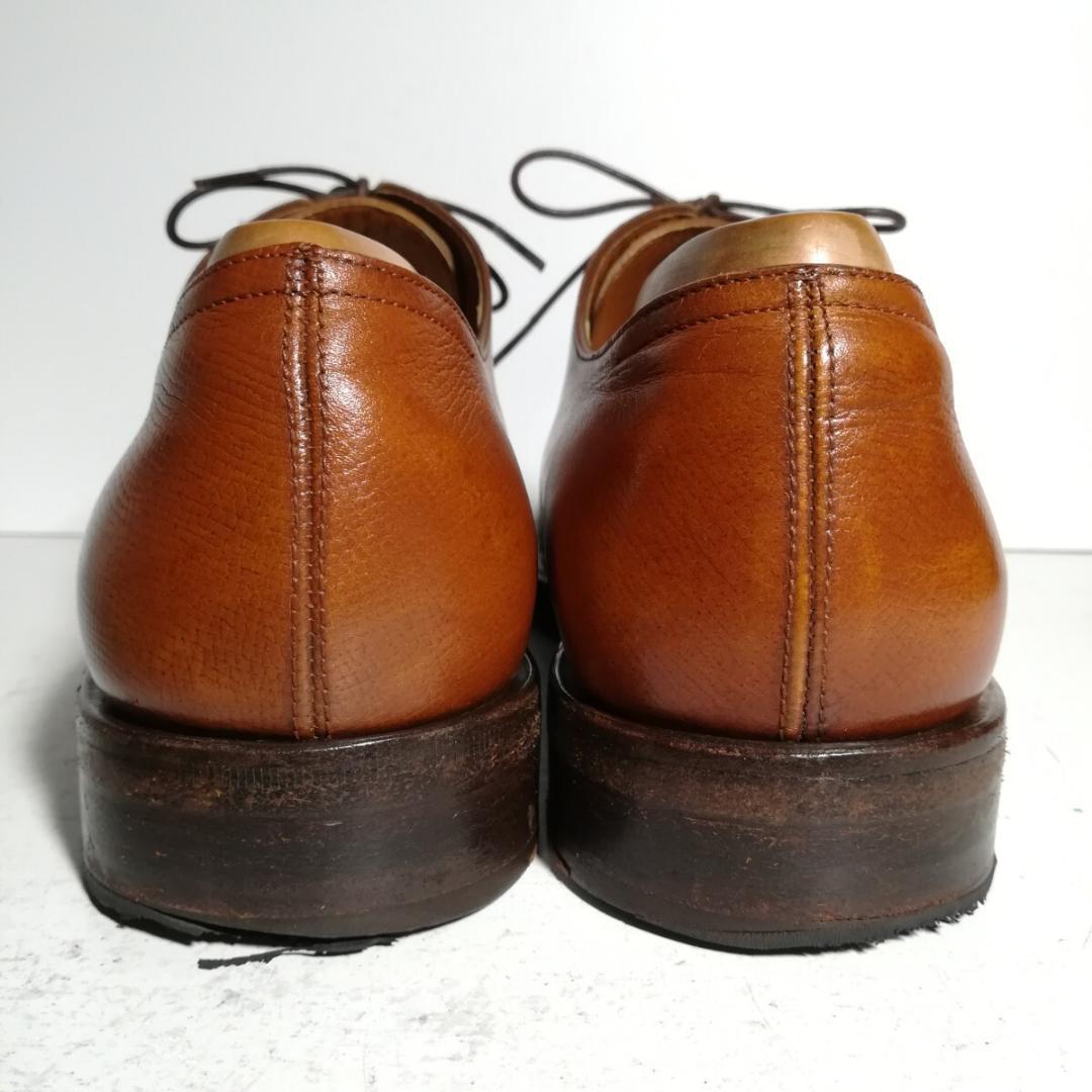 c1010 サルヴァトーレフェラガモ tramezza プレーントゥ 7EE 茶