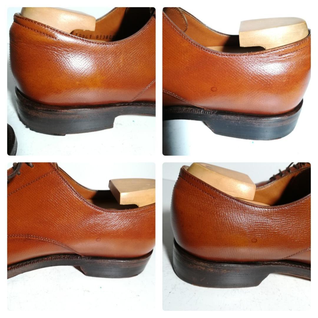 c1010 サルヴァトーレフェラガモ tramezza プレーントゥ 7EE 茶