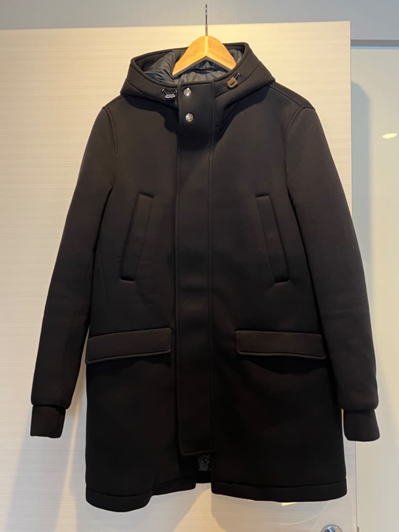 HERNO RESORT LINE ウインタースキューバフーデッドパデッドコート