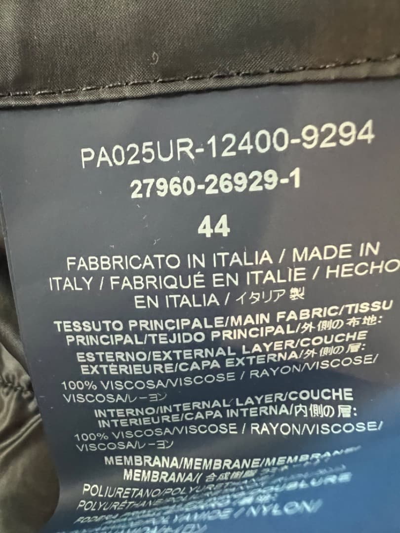 HERNO RESORT LINE ウインタースキューバフーデッドパデッドコート