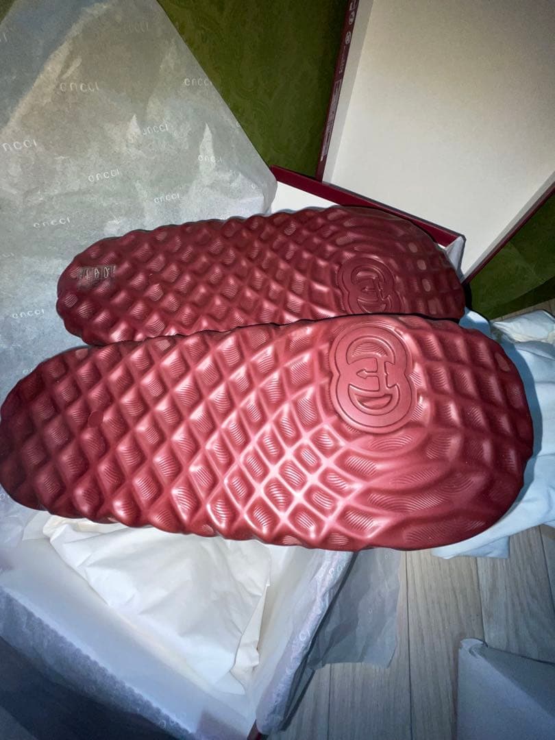 【新年セール】GUCCI インターロッキング ビーチサンダル