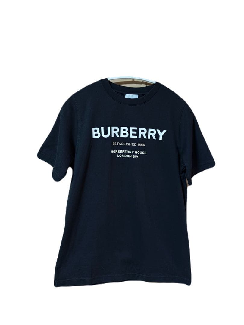 BURBERRY ブラック Tシャツ 12Y 大人も着れる