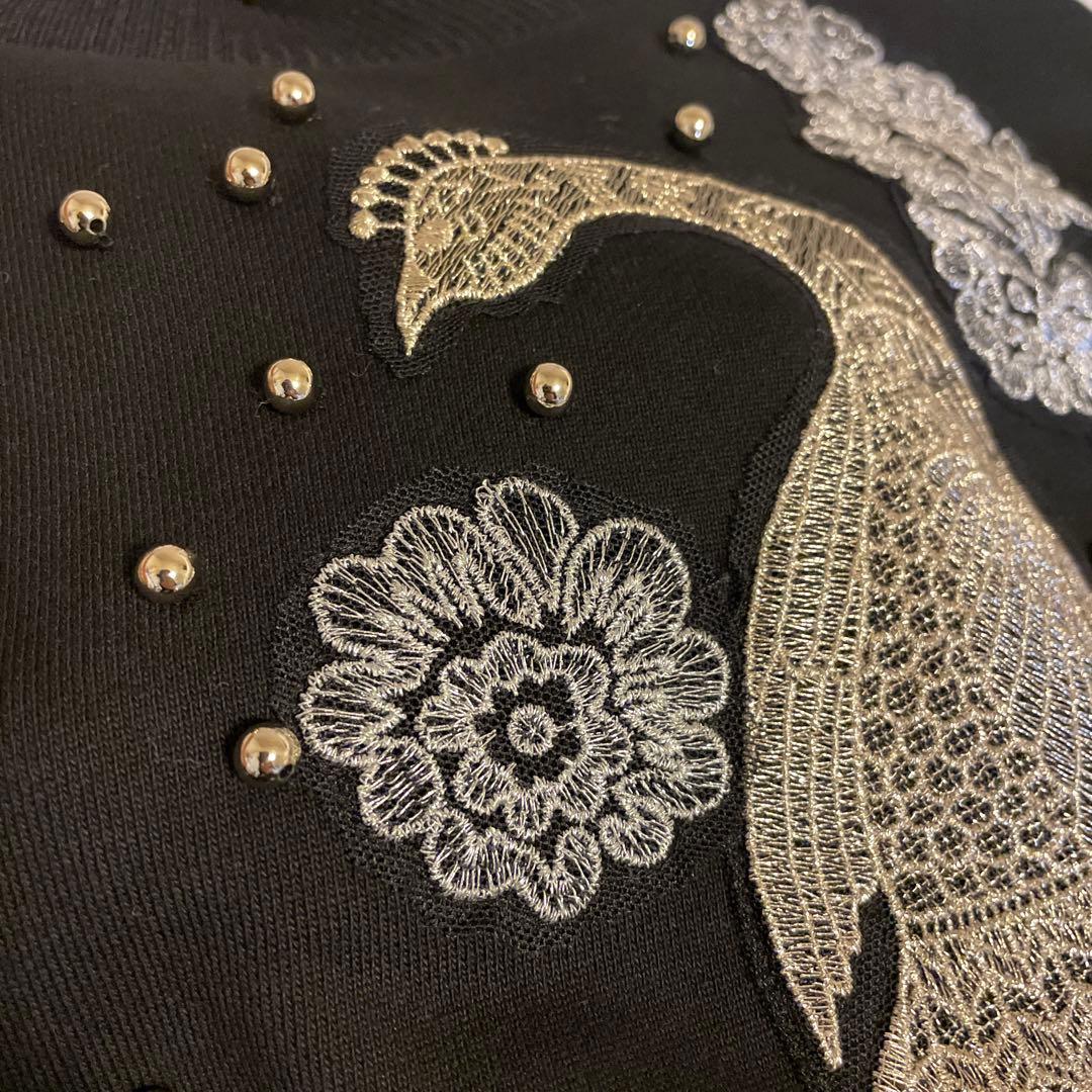 レア！新品タグ付ヴィヴィアンタム鳳凰と花刺繍トレーナー 38
