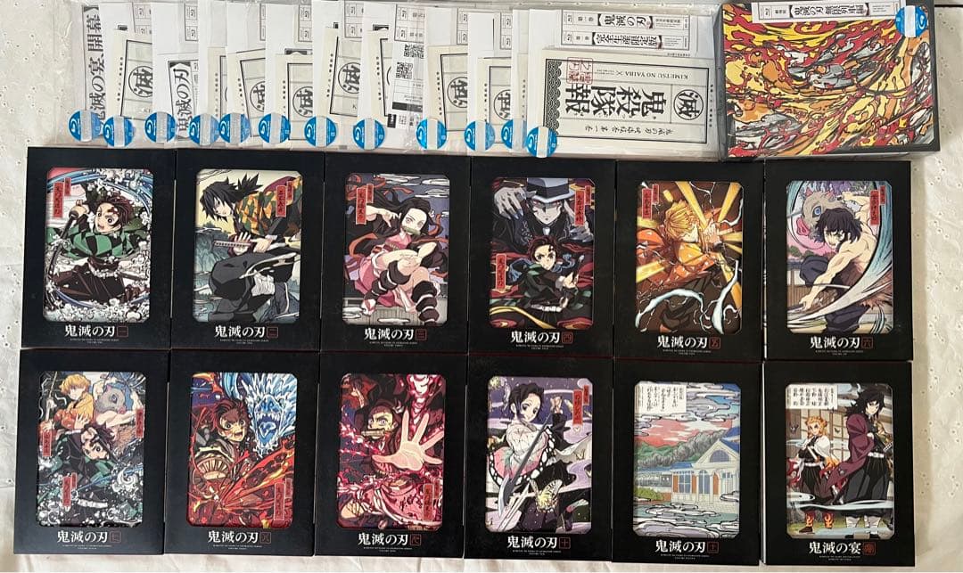 鬼滅の刃　立志編　無限列車編　　鬼滅の宴　dvd Blu-ray