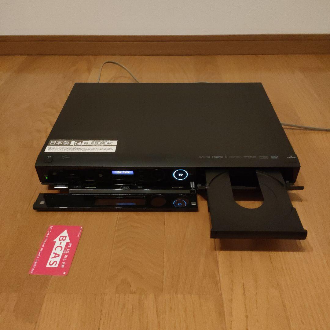 SHARP ブルーレイレコーダー BD-HDW32 320GB 互換リモコン付⑥