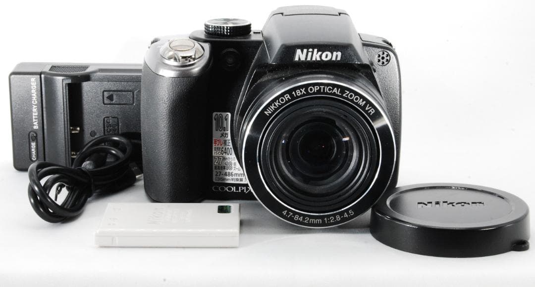 【美品/動作確認済】Nikon CoolPix P80　バッテリー充電器付 28