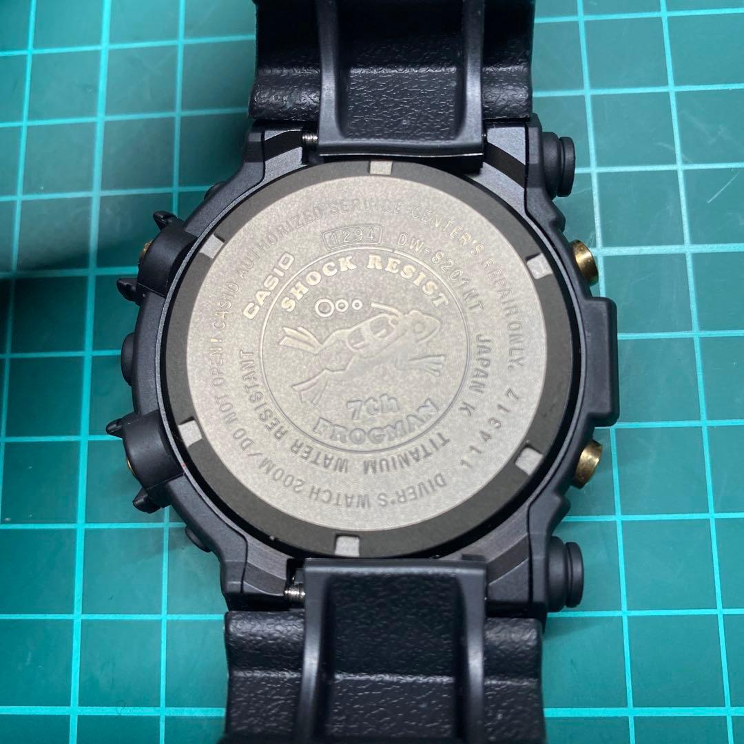 時計 G-SHOCK 7th FROGMAN DW-8201NT-1JR