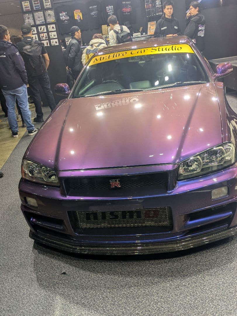 Nissan R34GT-R TAS 2026 限定版ミニカー　MR.HIRO
