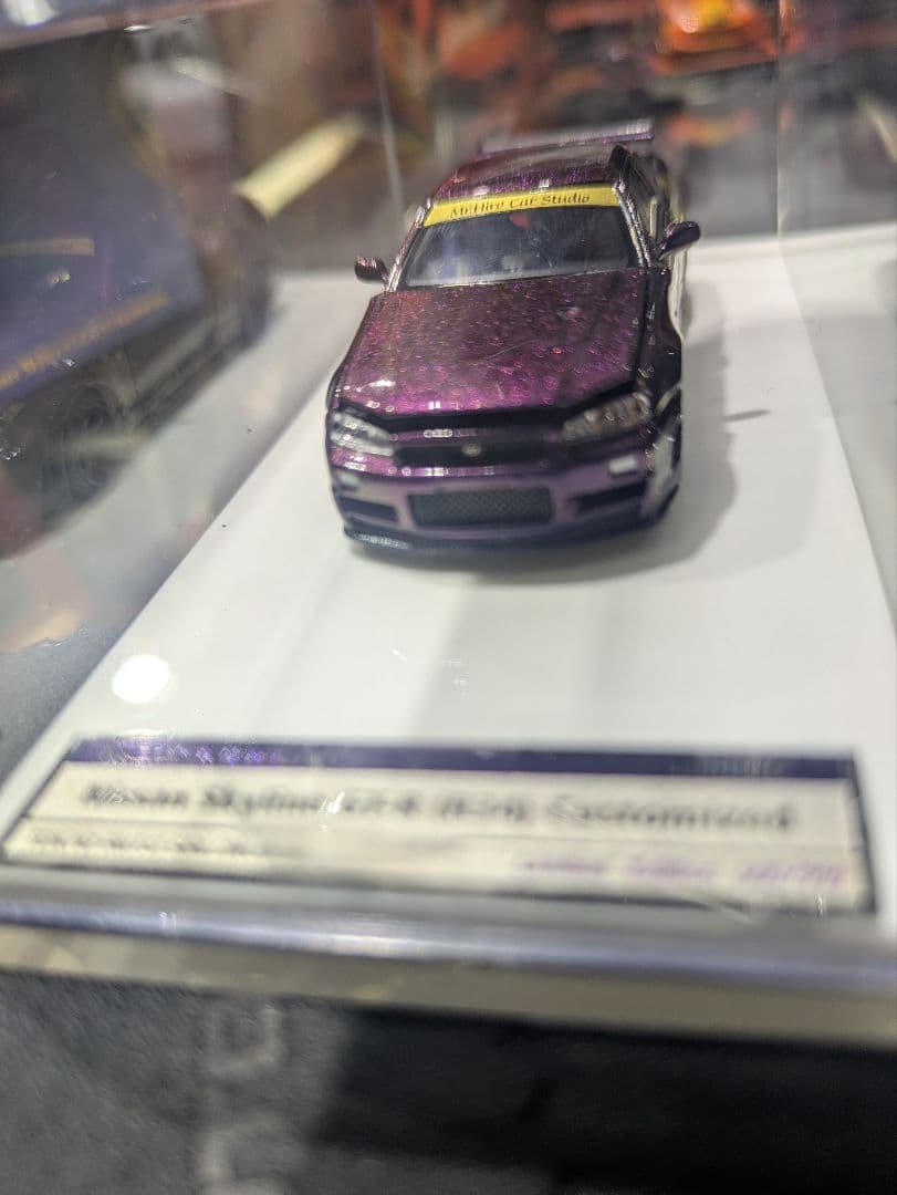 Nissan R34GT-R TAS 2026 限定版ミニカー　MR.HIRO