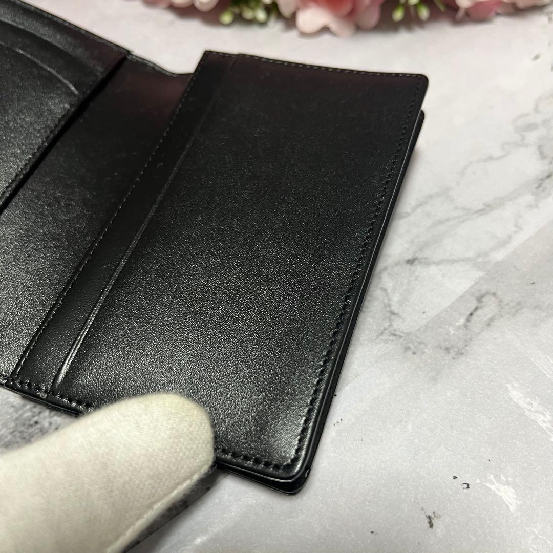 【未使用品】モンブラン マイスターシュテュック 名刺入れ カードケース レザー