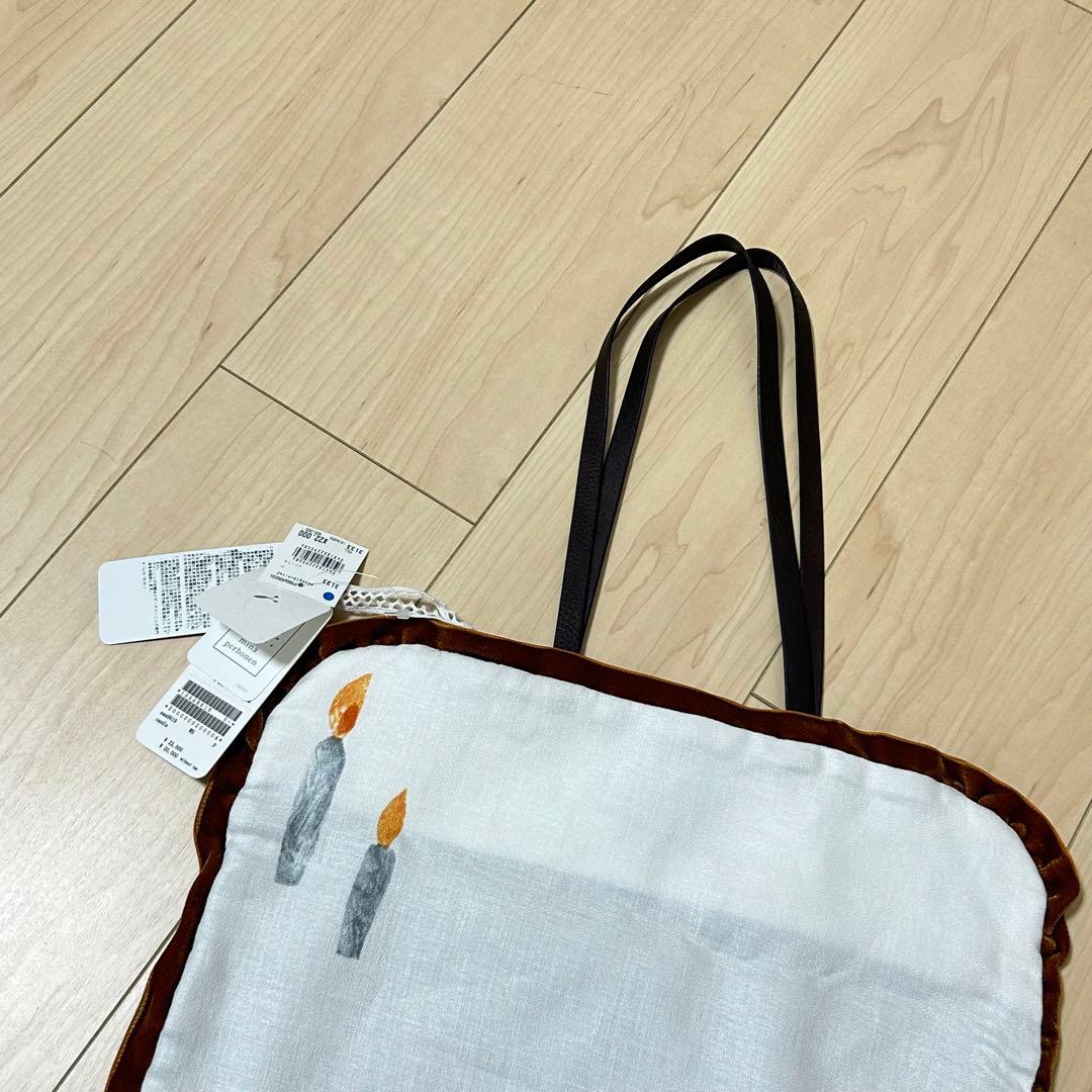 mina perhonen ミナペルホネン トートバッグ 白