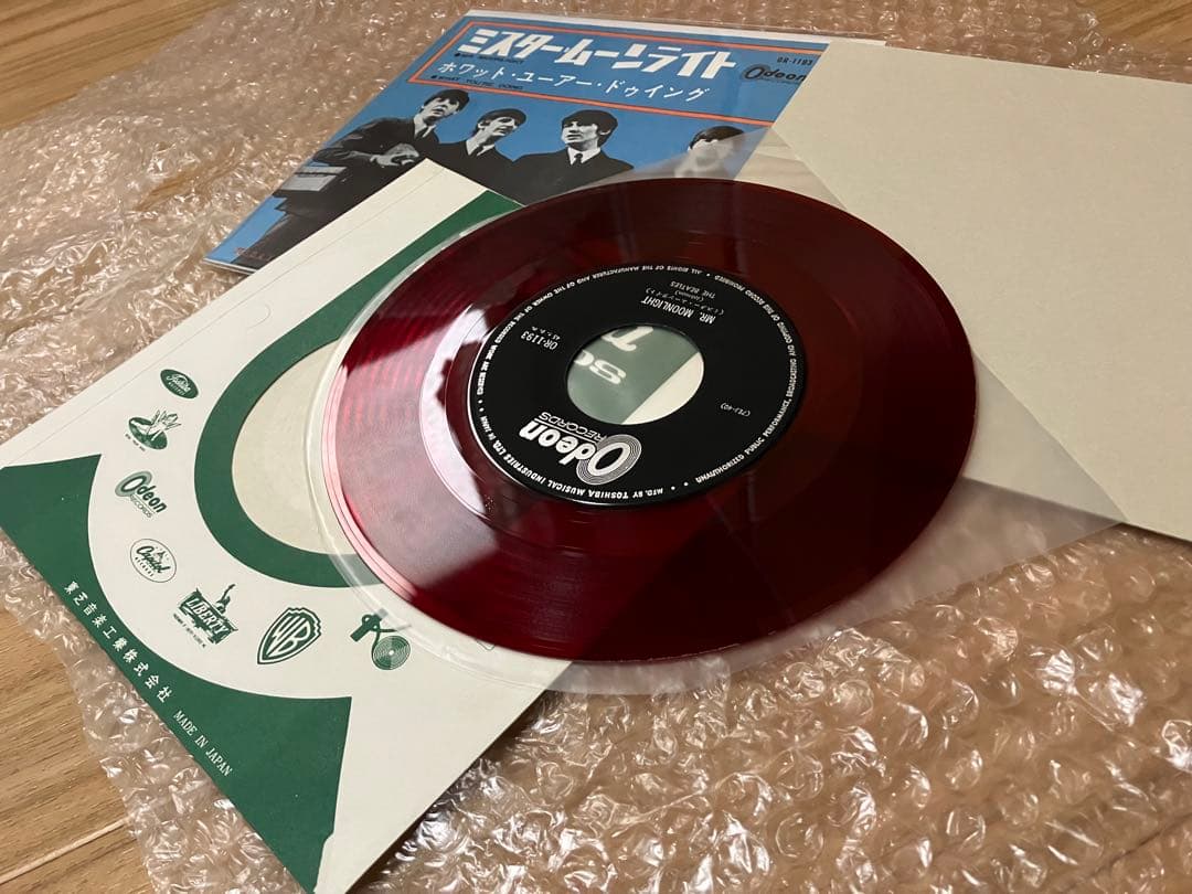 極上の新品同様の赤盤　稀少平赤盤　ミスタームーンライト