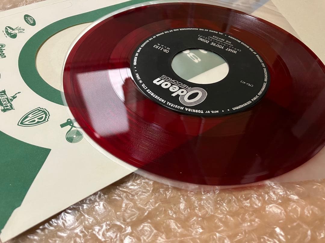 極上の新品同様の赤盤　稀少平赤盤　ミスタームーンライト