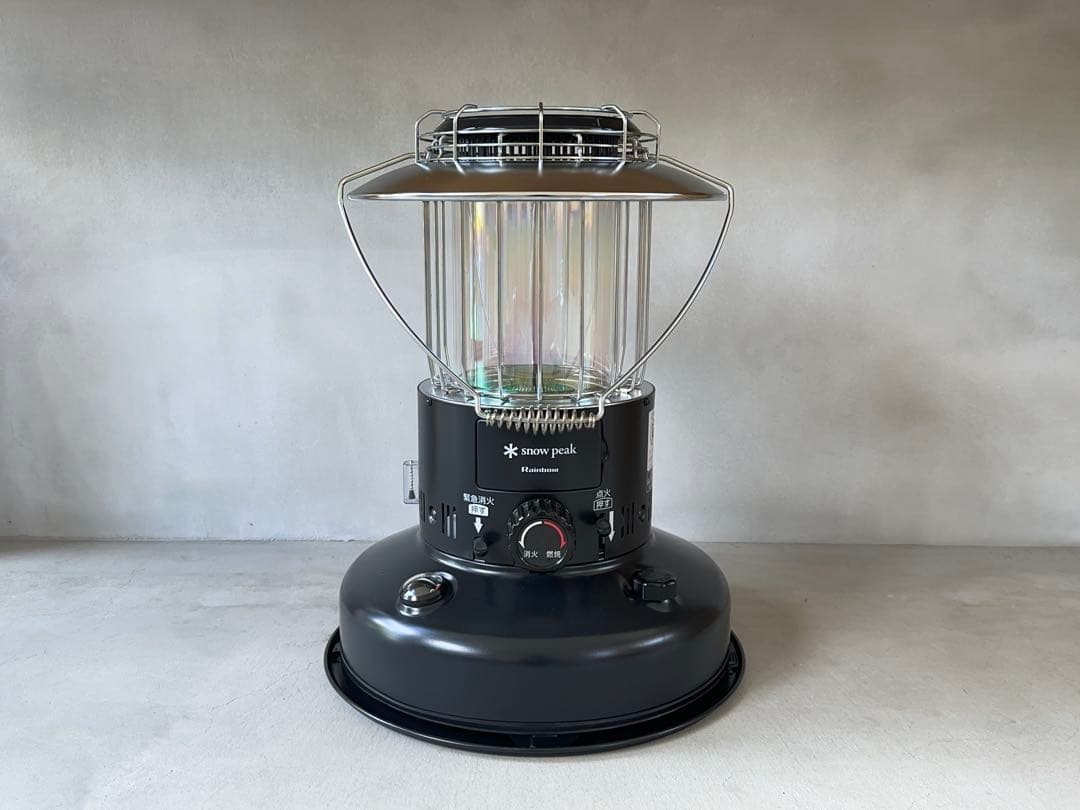 【美品】スノーピーク  peak レインボーストーブ ブラック 取説付き