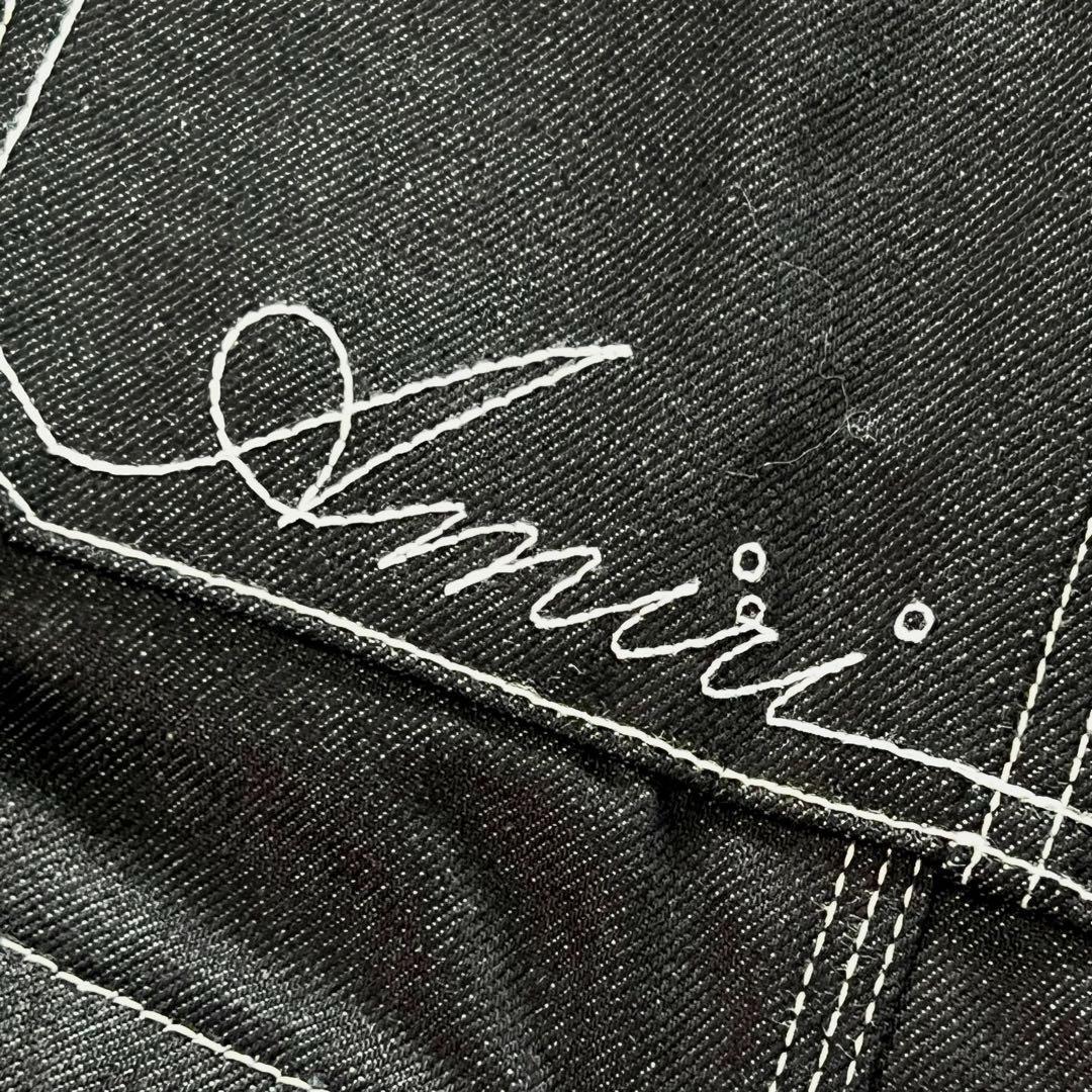 【新品定価22万】AMIRI アミリ　オーバーオールデニム ブルー L