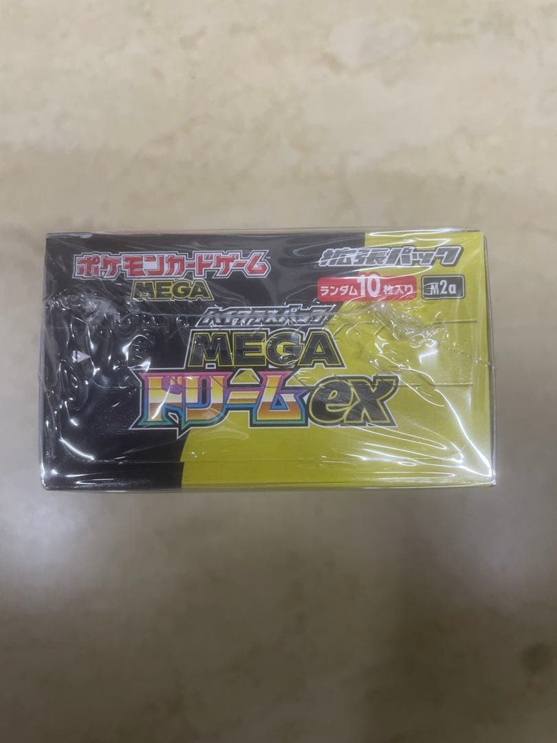 即購入可。ポケモンカード MEGAドリームex 1BOX シュリンク付き未開封