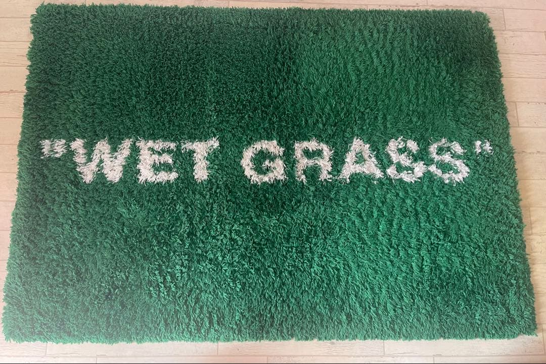 チ*ゲ様 IKEA MARKERAD WET GRASS ラグ Virgil A