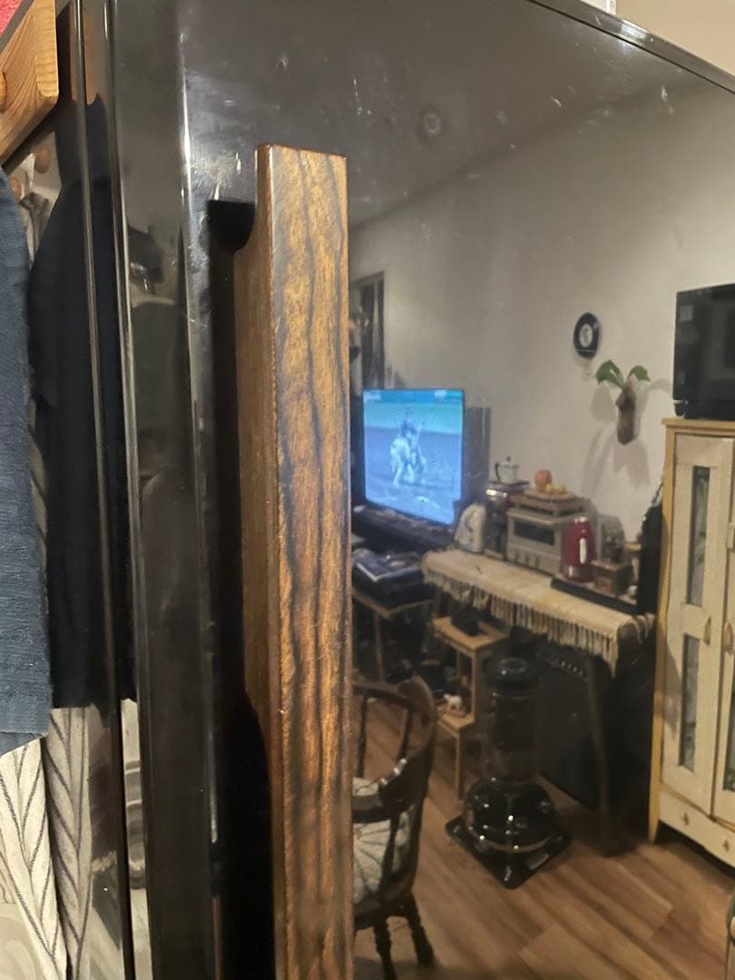 アマダナ amadana 冷蔵庫 ZR-241-BK デザイン家電