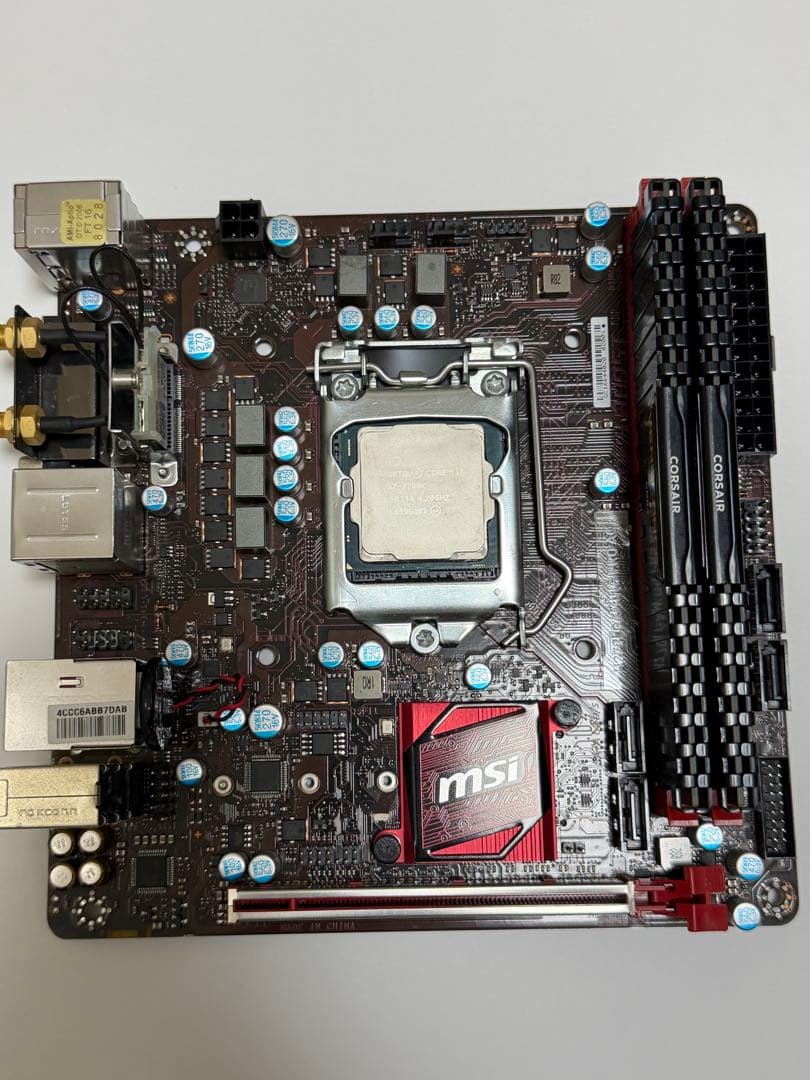ニ*ム様 MSI H270I + Core i7 7700K + 16GBメモリ