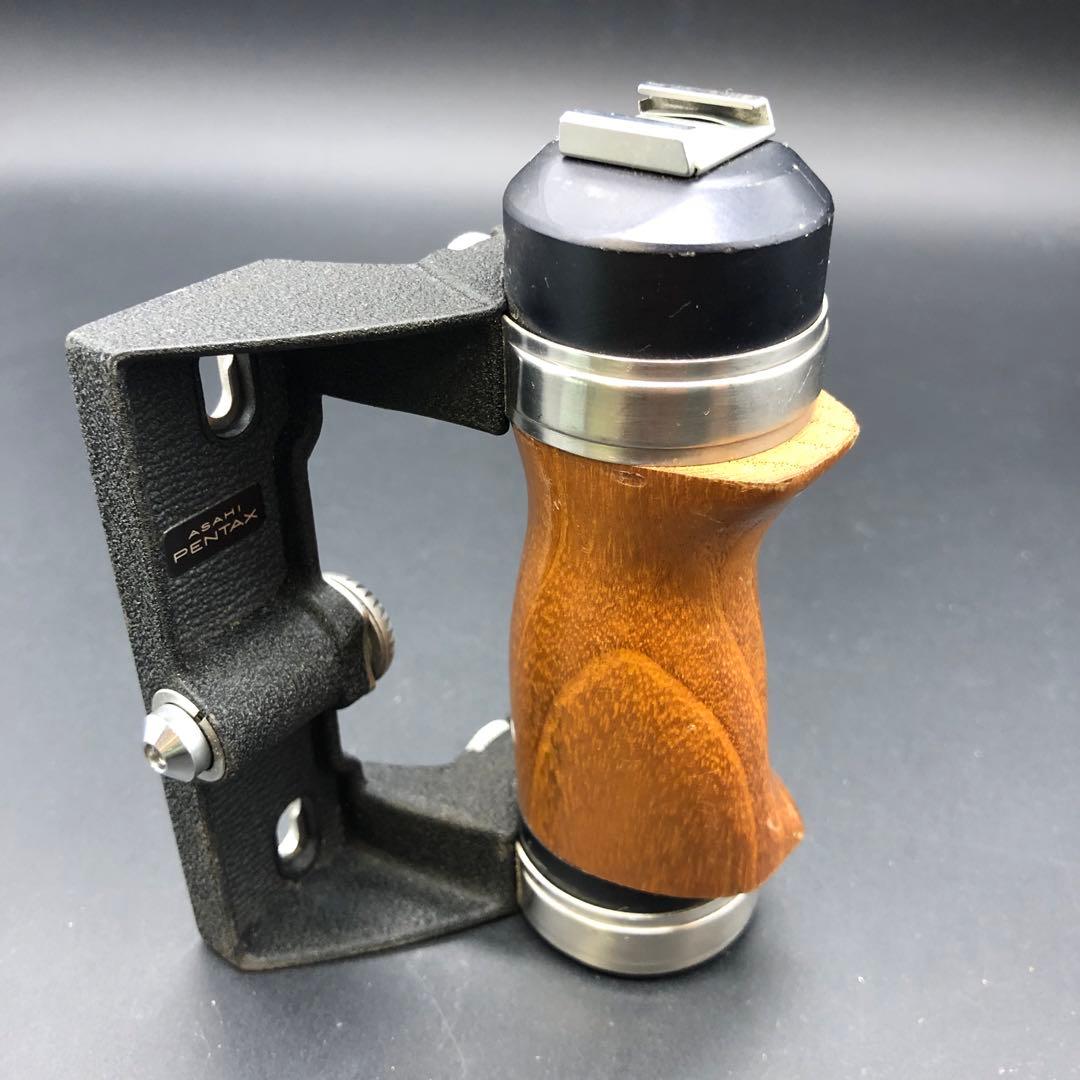 ASAHI PENTAX ウッドハンドグリップ6x7用67 67II