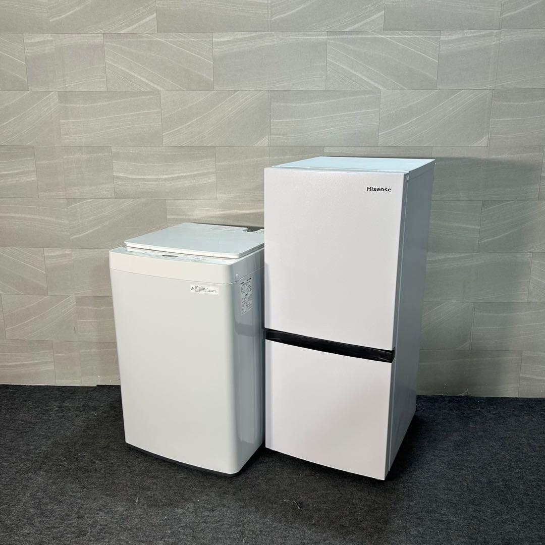 生活家電2点セット 冷蔵庫 洗濯機 お買得セット 2021年製 d3607