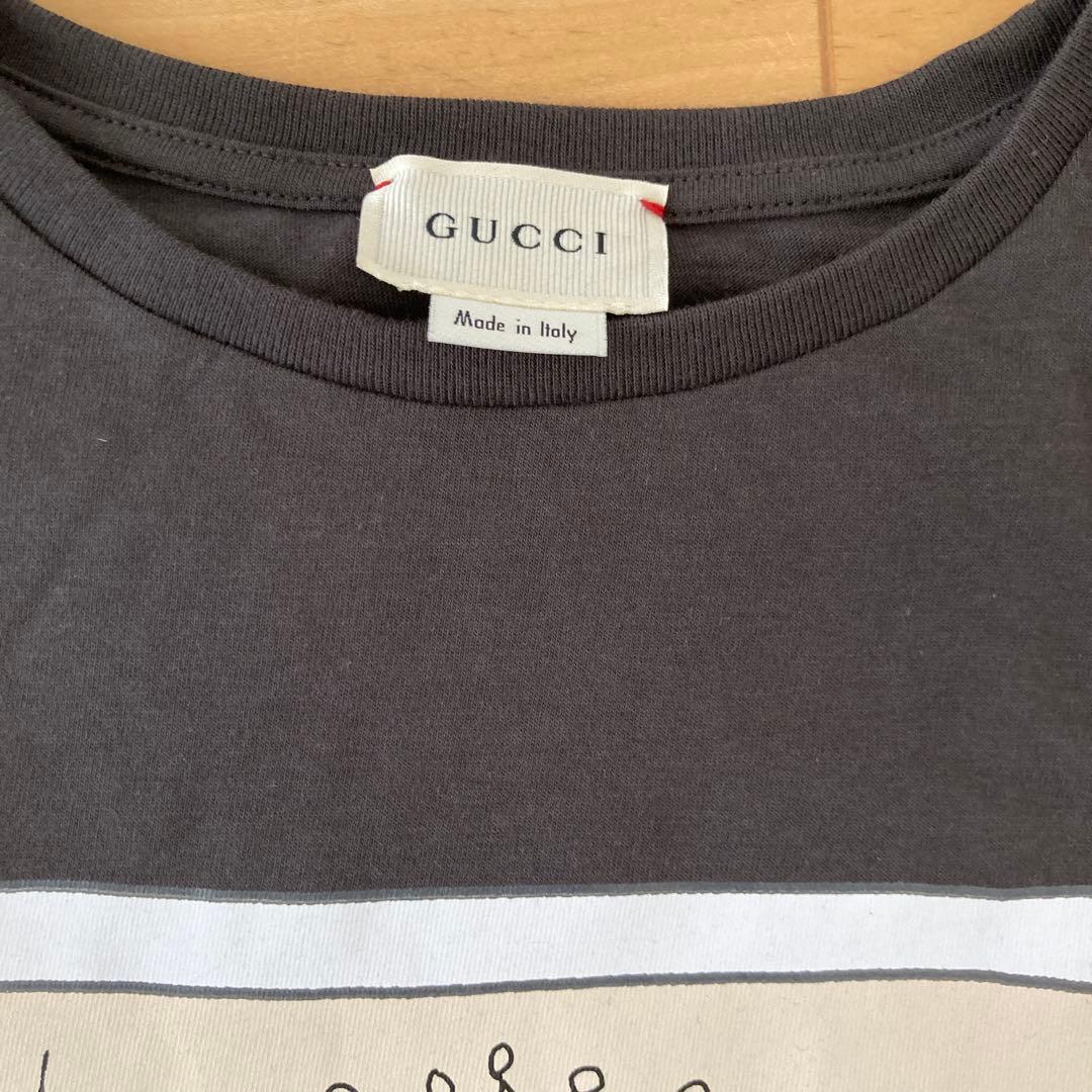 新品！GUCCI トイプードル Tシャツ 黒　150センチ