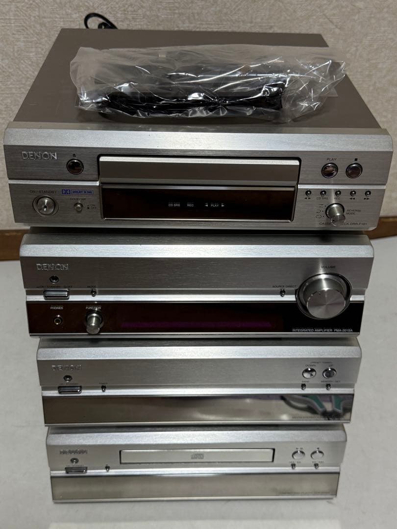 DENON PRESTA 201SAシリーズとDRR-F101 システムコンポ