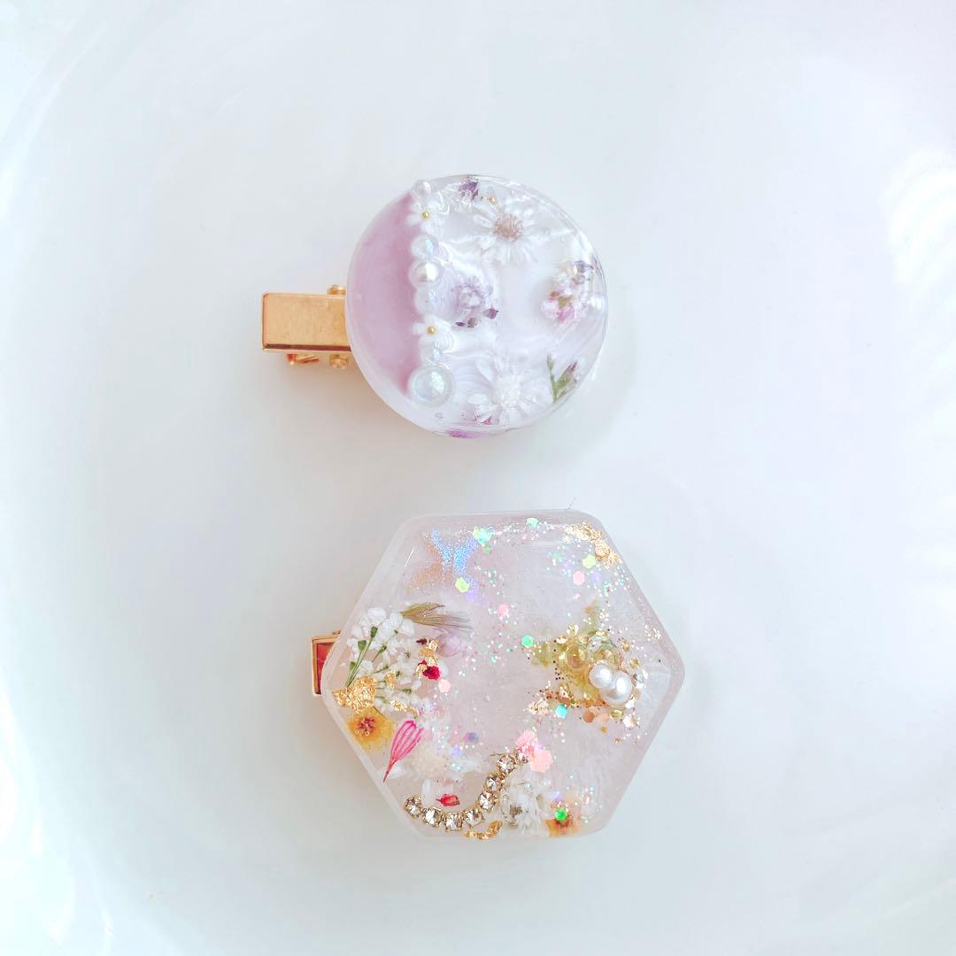 yukoページ　パーツなし　3点クリップ　4 点