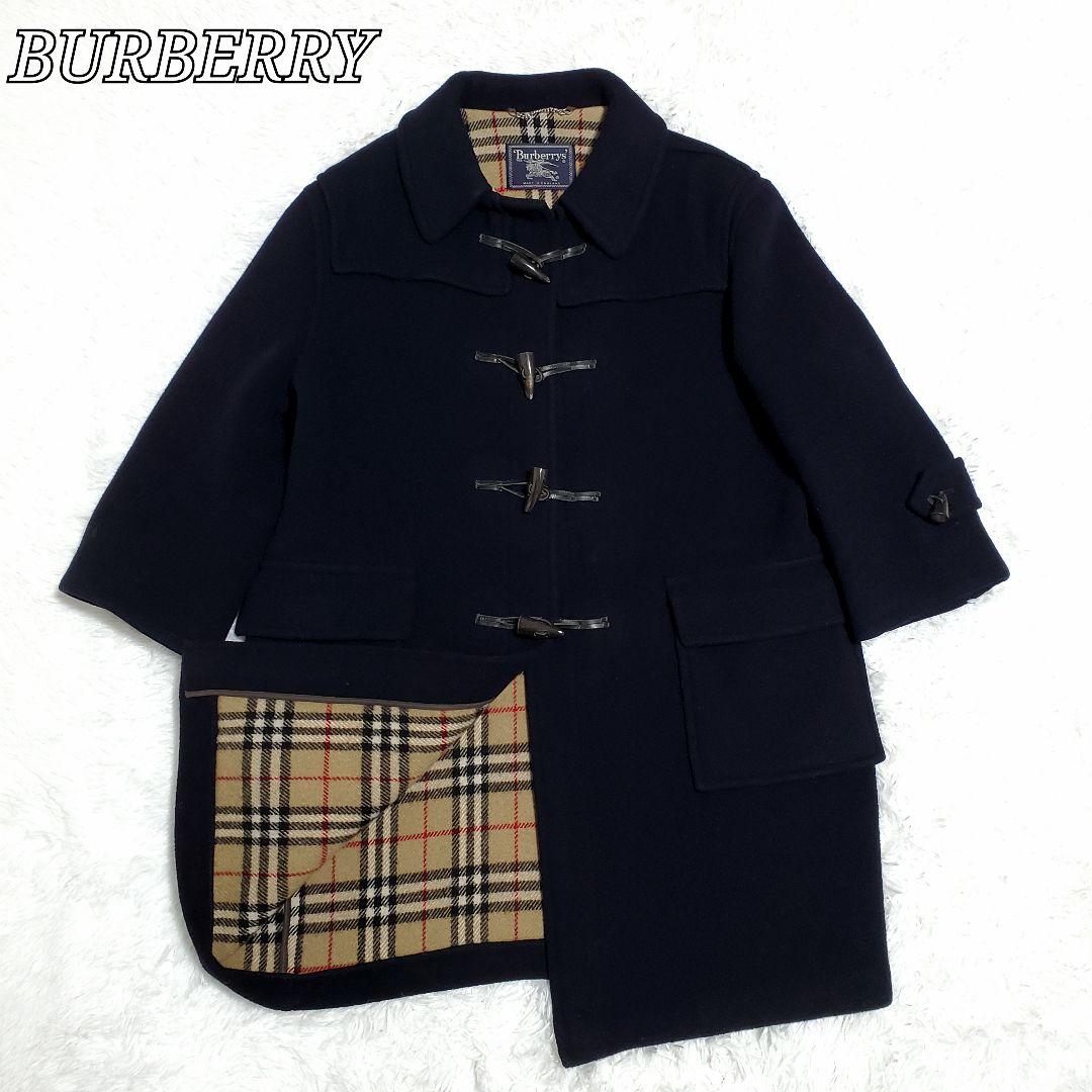 美品✨Burberrys　バーバリー　ダッフルコート　ノバチェック　世の中様