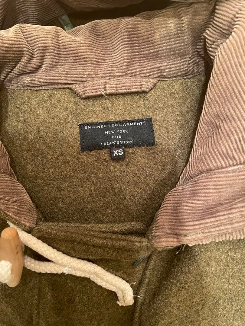 【美品】エンジニアードガーメンツ　フリークス別注　ダッフルコート