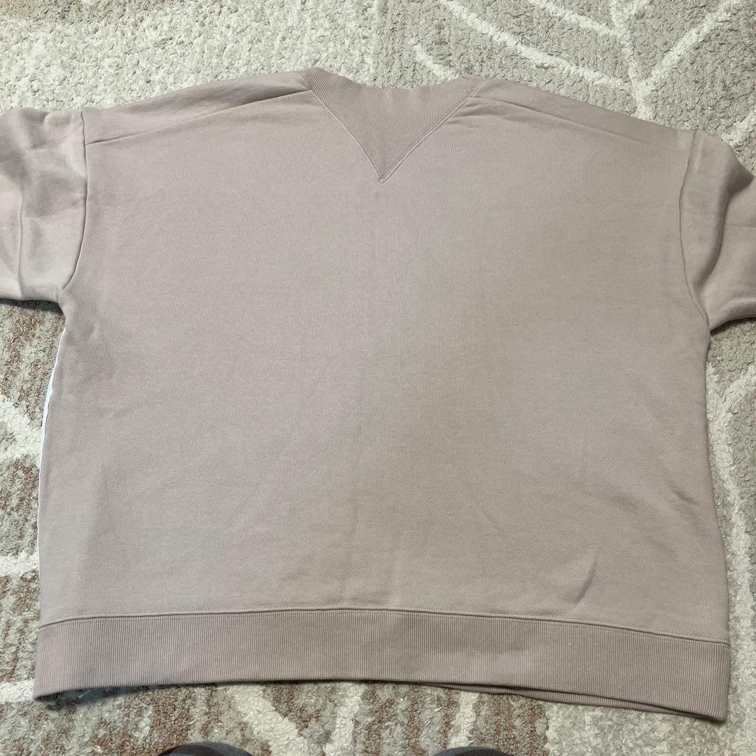 ビアズリー　サイドジップ裏起毛プルオーバー