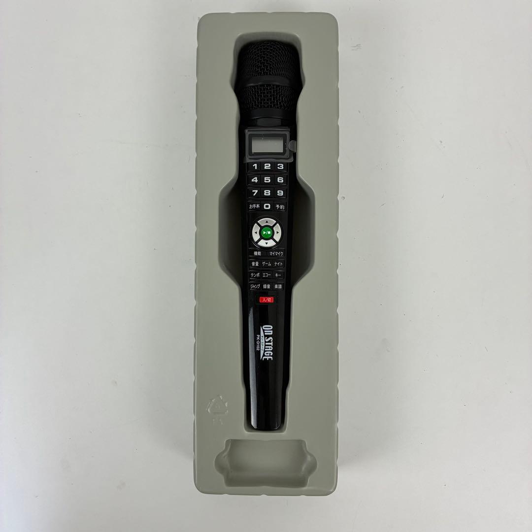 ONSTAGEカラオケオンステージ PK-122 WT 採点機能付 1200曲