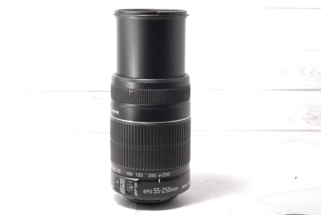 Canon EF-S 55-250mm IS Ⅱ 手振れ補正 望遠レンズ 美品✨