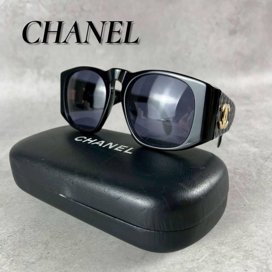 CHANEL シャネル　サングラス　ココマーク　キルティング　ゴールド　238
