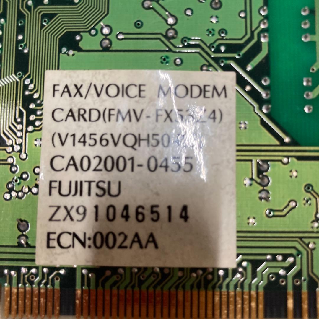 Fujitsu FAX/VOICE モデムカード FMV-FX5734