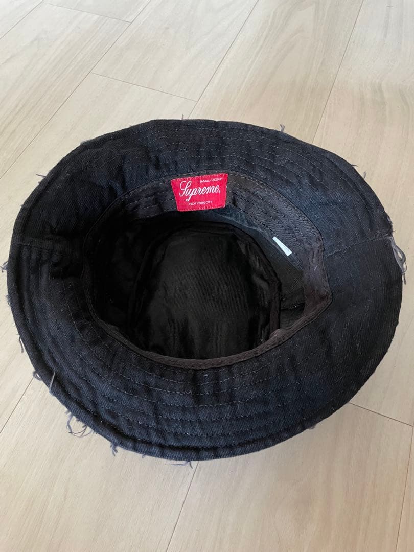 帽子 Supreme Frayed Patchwork Denim Crusher