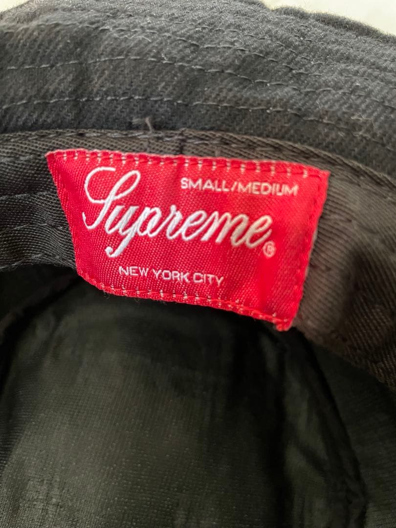 帽子 Supreme Frayed Patchwork Denim Crusher