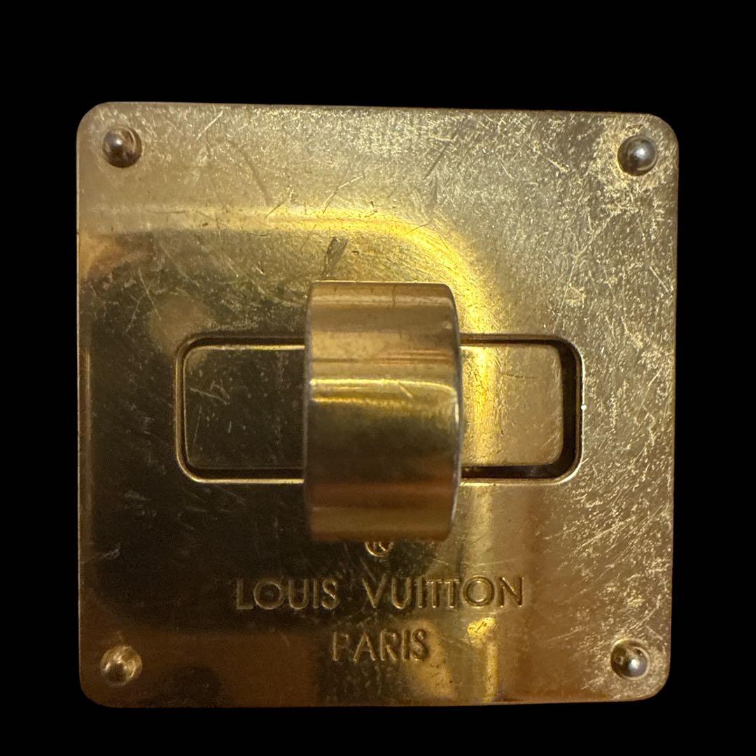 ルイヴィトン トートバッグ モノグラム アンプラント レザー 白 ポーチ付き