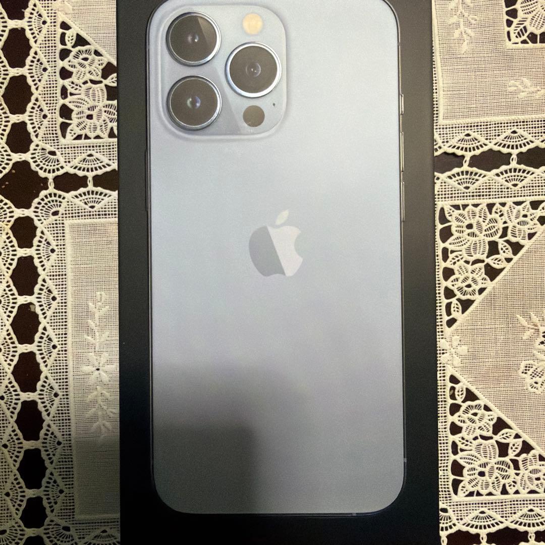 iPhone13pro 256GB シエラブルー本体・付属品・箱付き　スマホ