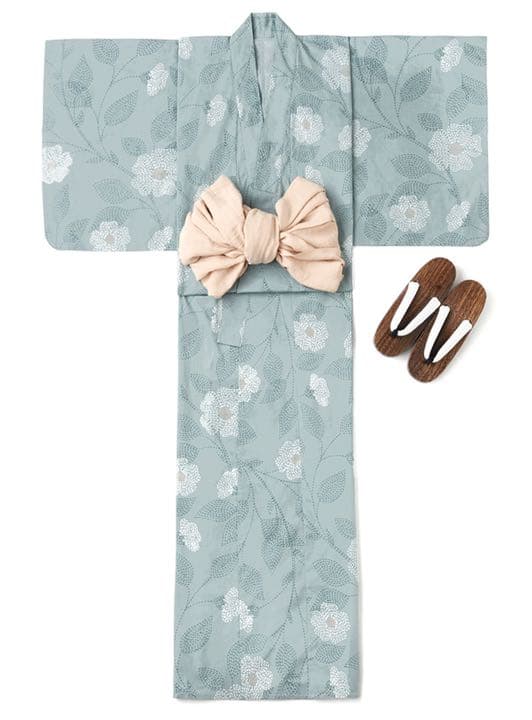 4点セットモダンフラワー柄浴衣