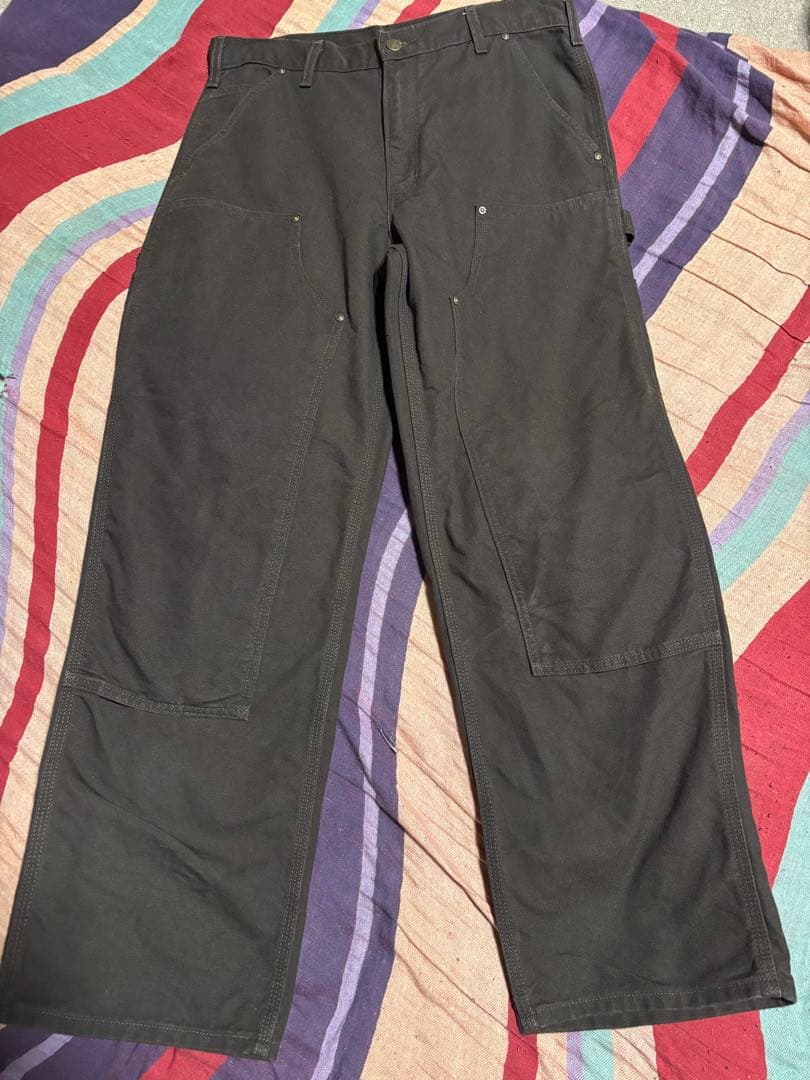 お*う様 1/18迄の特別値下げ‼️ USA製Carhartt ダブルニーペイン