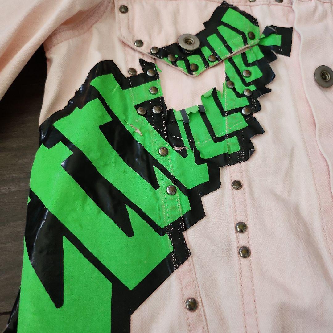 希少　ノゾミイシグロ　ポップアート　スタッズ付き　Gジャン　ジャケット　Sサイズ