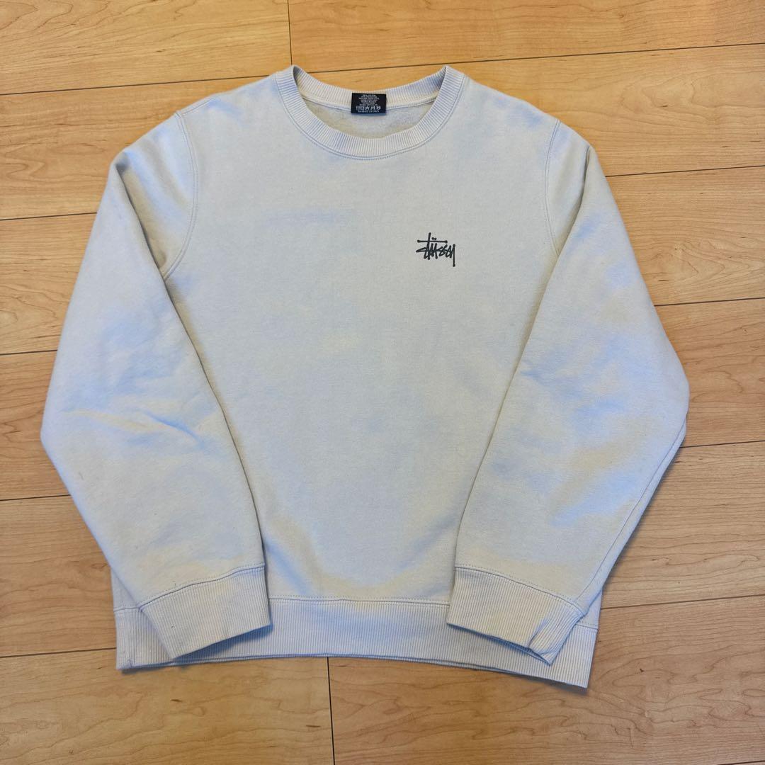 ロ*ー様 Stussy ホワイトトレーナー